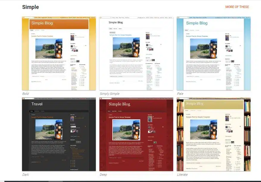 Blogger Simple Theme